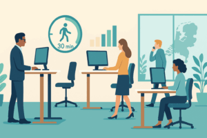Overmatig zitten op de werkplek: een onderschat risico in de RI&E
